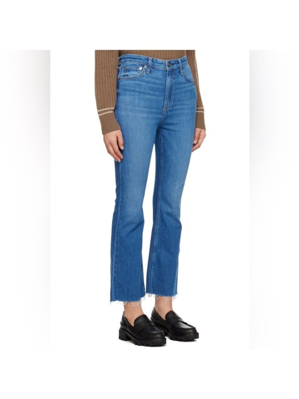 RAG & BONE Casey high rise ankle flare jeans 24
